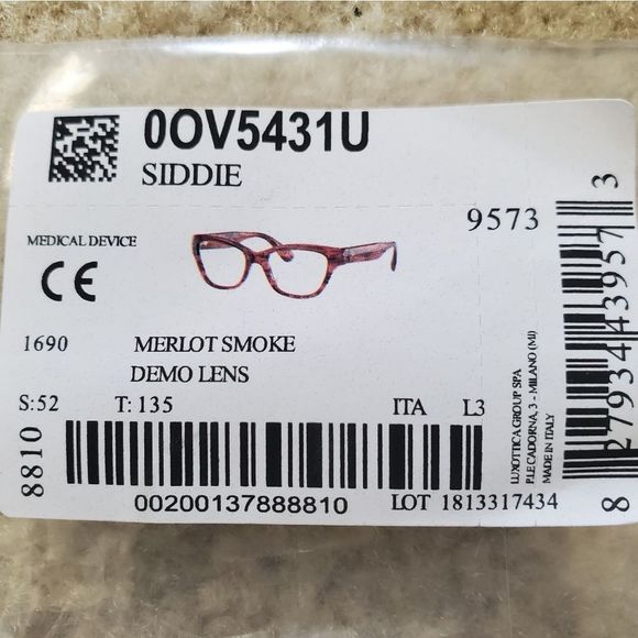 OLIVER PEOPLES Women's Siddie 52mm Optical Frames - Picture 10 of 10